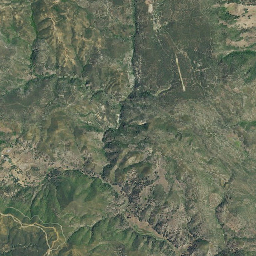 Aerial imagery of Eagle Rock, CA