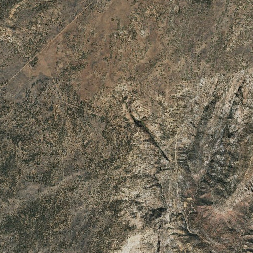 Aerial imagery of Burnt Corral Spring, AZ