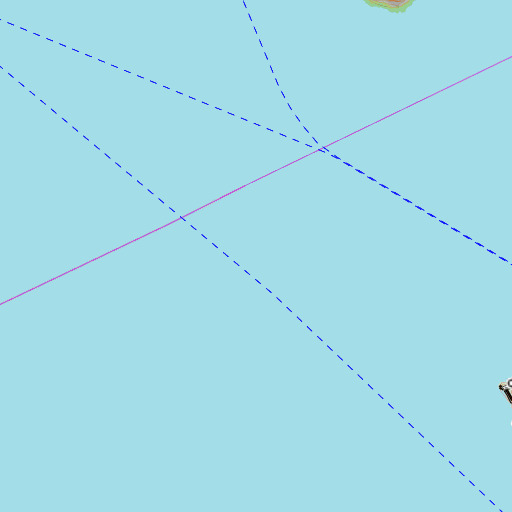 OpenTopoMap map of Harding Rock, CA
