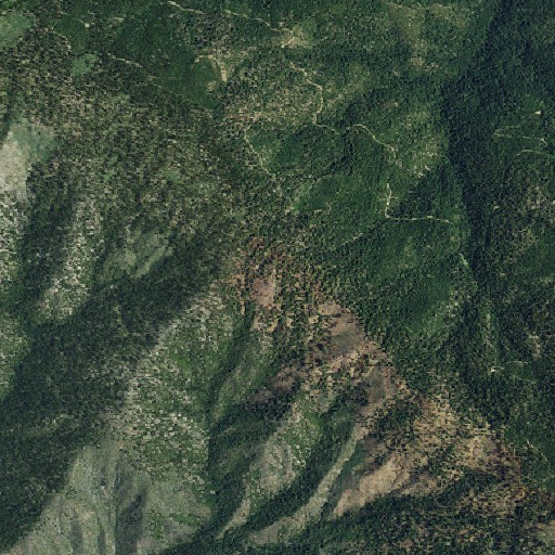 Aerial imagery of Iron Spring, CA