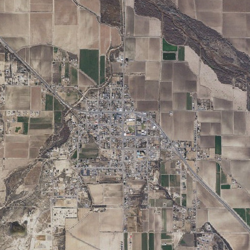 Aerial imagery of Pima Elementary School, AZ