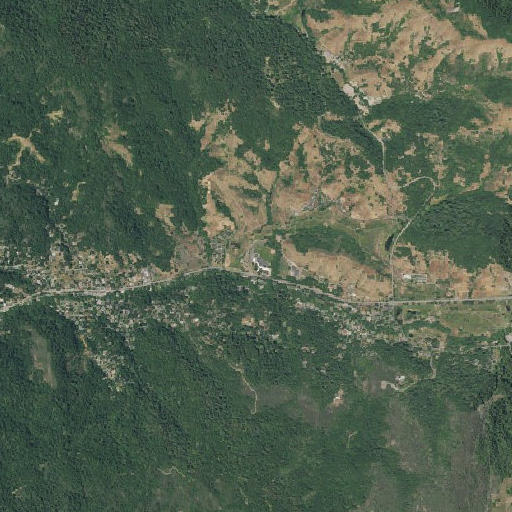Aerial imagery of Lagunitas School, CA