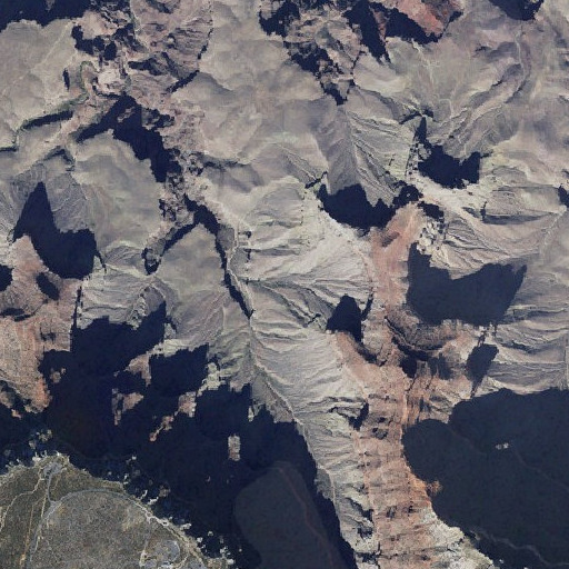 Aerial imagery of Burro Spring, AZ