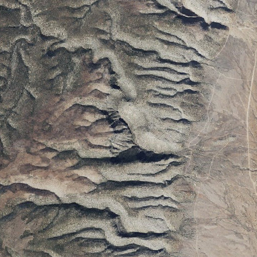 Aerial imagery of Burro Spring, AZ
