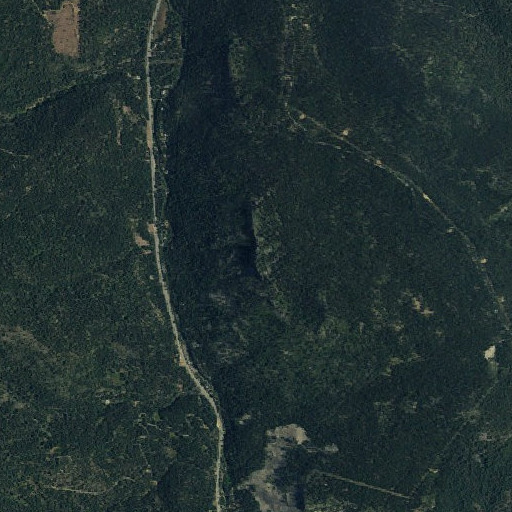 Aerial imagery of Little Chief, CA