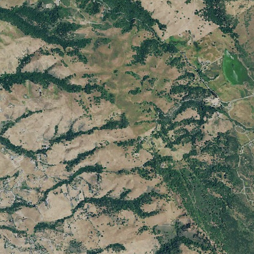 Aerial imagery of Masters Hill, CA