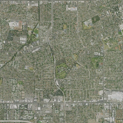 Aerial imagery of McCoy School, CA