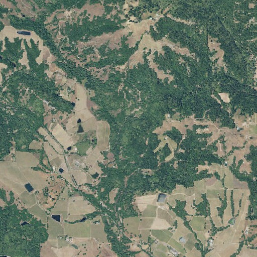 Aerial imagery of Meyer Gulch, CA