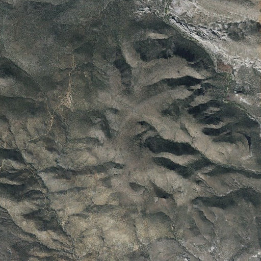 Aerial imagery of Farrel Mountain, AZ