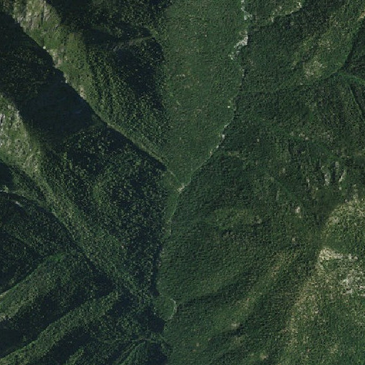 Aerial imagery of Nancy Creek, CA
