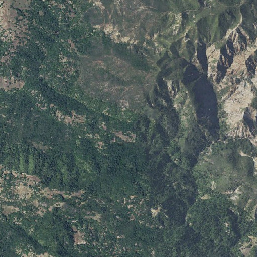 Aerial imagery of North Gap, CA