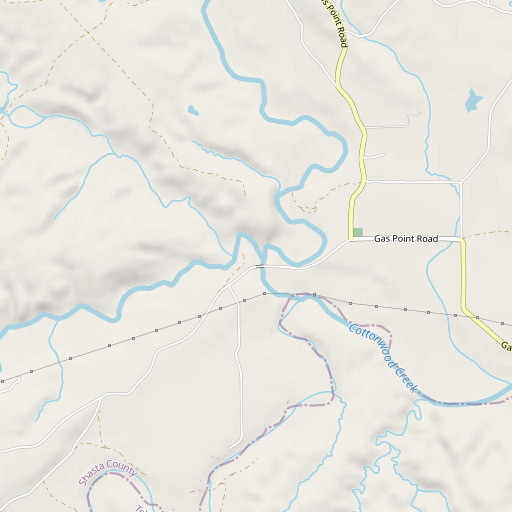 OpenStreetMap map of Roaring River, CA