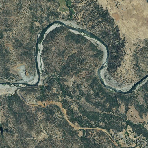 Aerial imagery of Sand Hills, CA