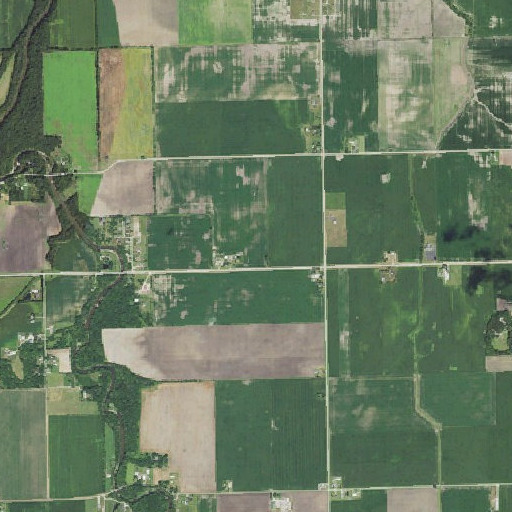 Aerial imagery of Will County Mine, IL