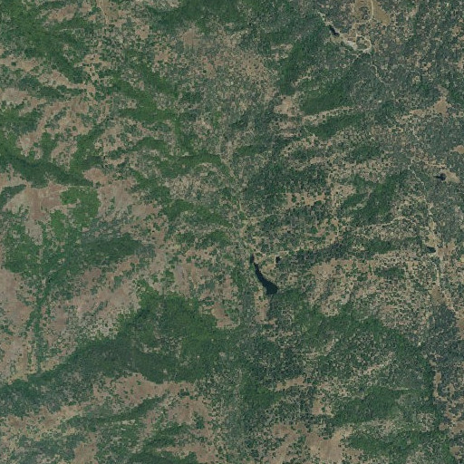 Aerial imagery of Hamilton Flat, CA