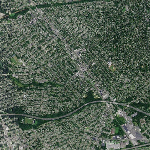 Aerial imagery of Haddon Heights Post Office, NJ
