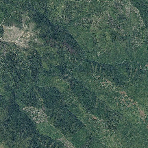 Aerial imagery of John Creek, CA