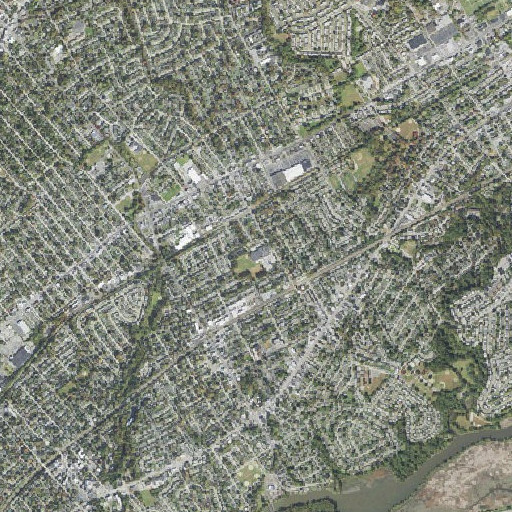 Aerial imagery of Interboro High School, PA