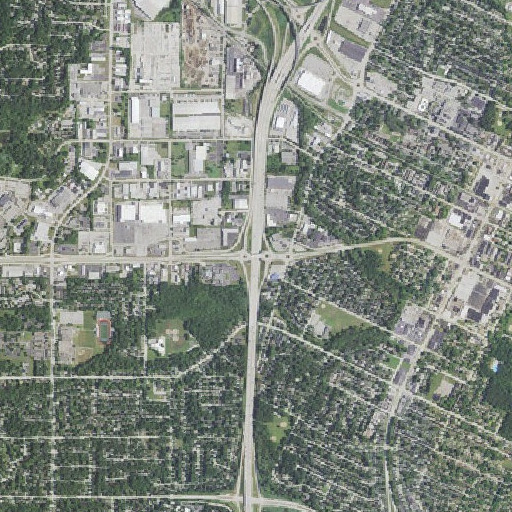 Aerial imagery of Interchange 168, WI