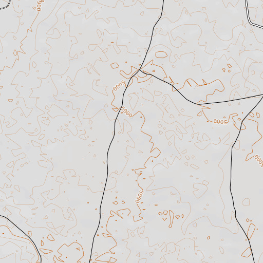OpenTopoMap map of Suicide Cabin, CA