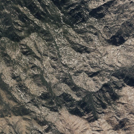 Aerial imagery of Calf Spring, AZ