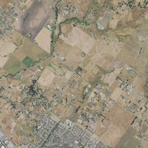 Aerial imagery of Waugh School, CA
