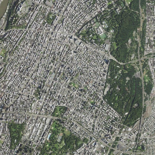 Aerial imagery of Hutton Square, NY