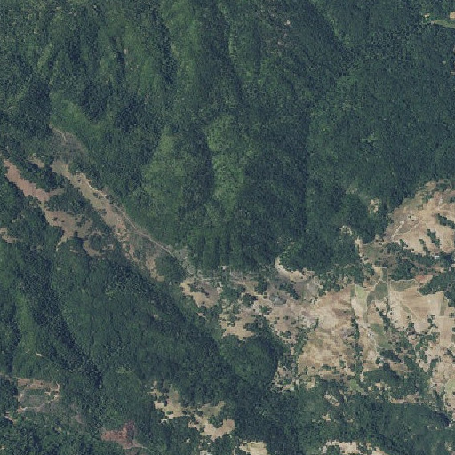 Aerial imagery of Wild Hog Hill, CA