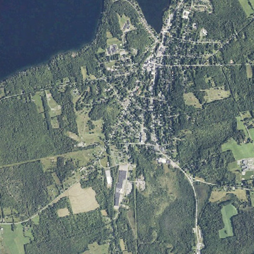 Aerial imagery of Dexter Census Designated Place, ME
