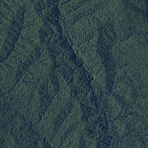 Aerial imagery of Zigzag Trail, CA