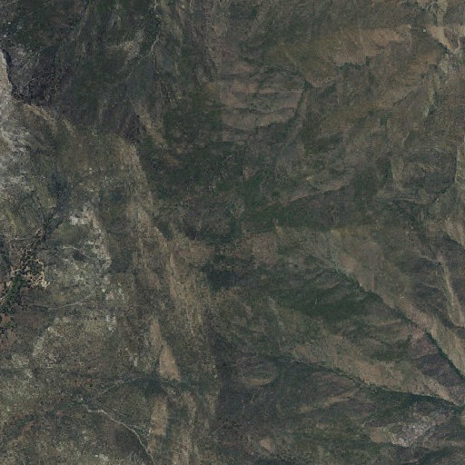 Aerial imagery of Apache Spring, CA