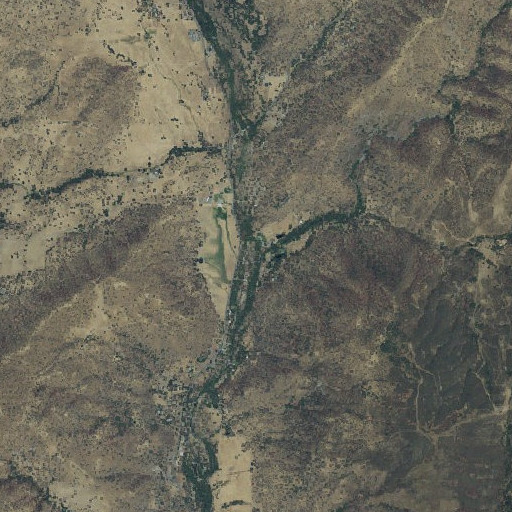 Aerial imagery of Bear Creek, CA
