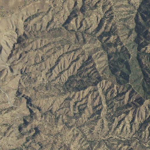 Aerial imagery of Big E Spring, CA