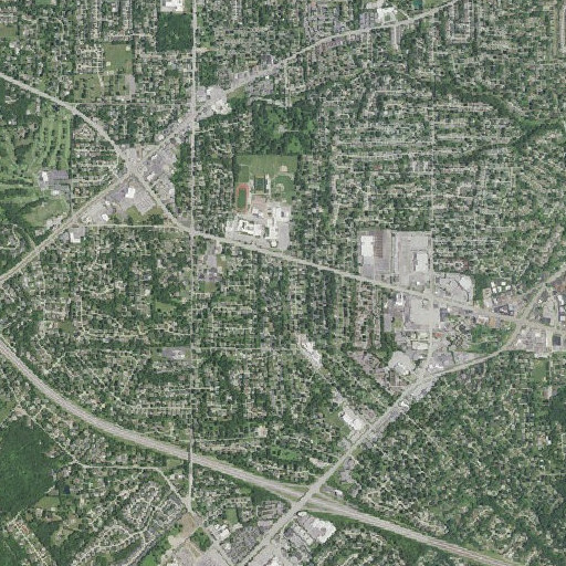 Aerial imagery of Sappington Census Designated Place, MO