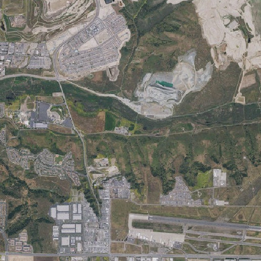 Aerial imagery of Bird Ranch, CA