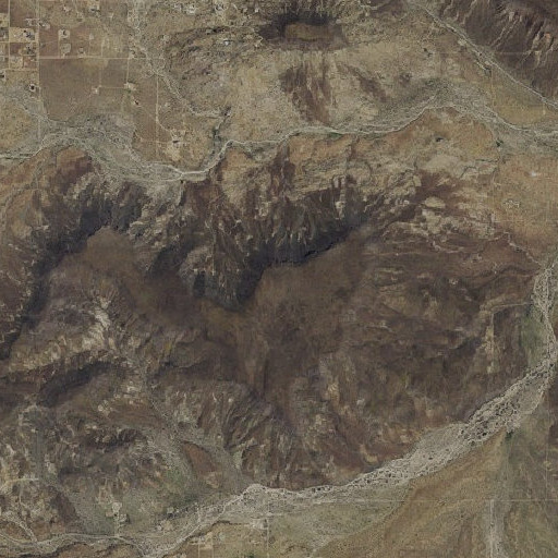 Aerial imagery of Black Hill, CA