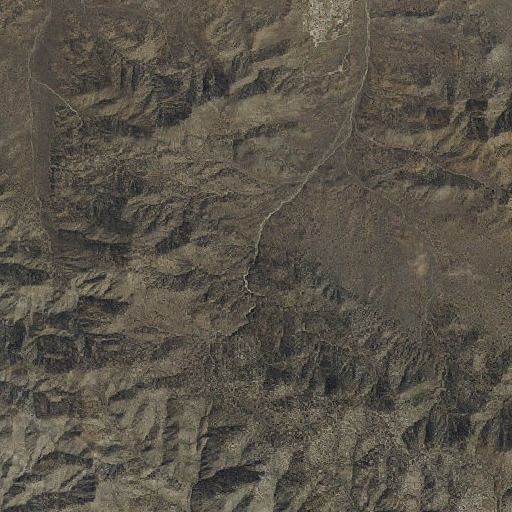 Aerial imagery of Black Rock Spring, CA