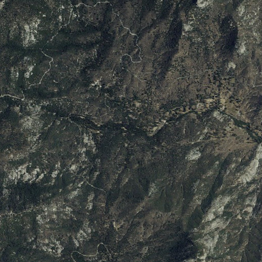 Aerial imagery of Bone Creek, CA