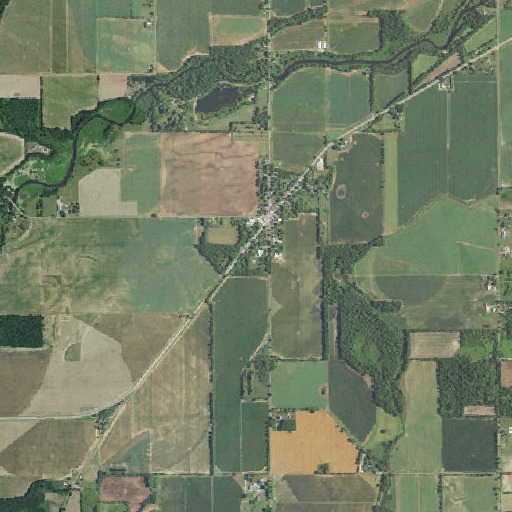 Aerial imagery of Leonidas Elementary School, MI