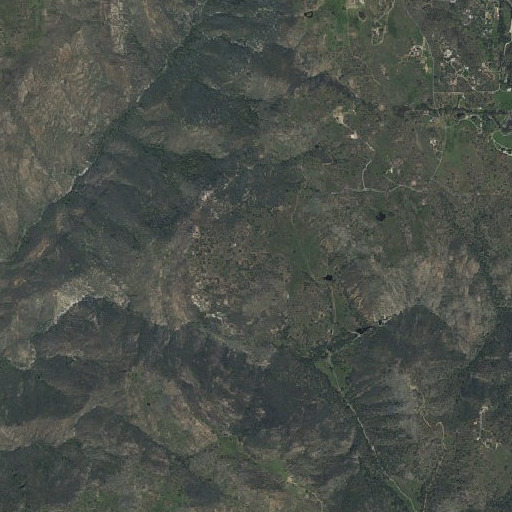 Aerial imagery of Daley Flat, CA