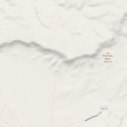OpenStreetMap map of Round Rock Chapter, AZ