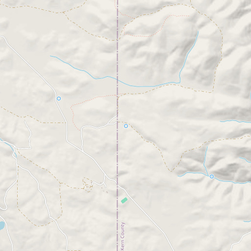 OpenStreetMap map of Ellings Spring, CA