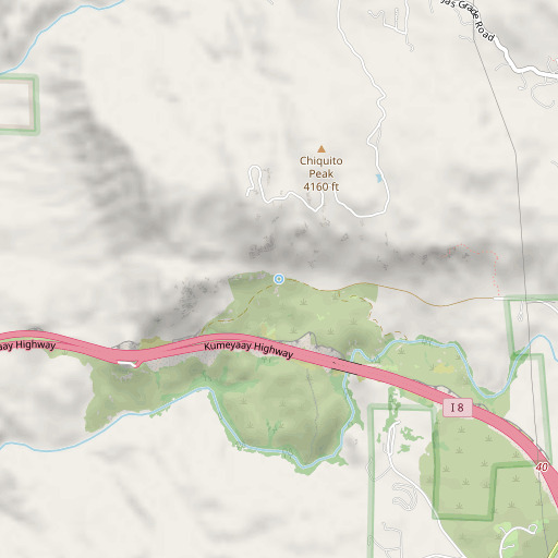 OpenStreetMap map of Ellis Spring, CA