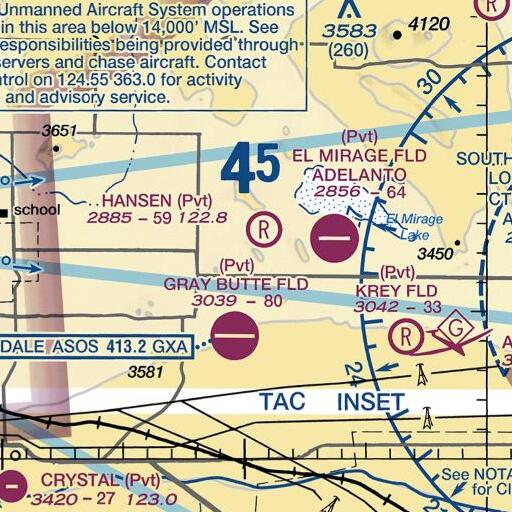 FAA VFR chart of Mount Elmo, CA