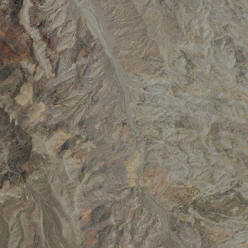 Aerial imagery of Emigrant Spring, CA