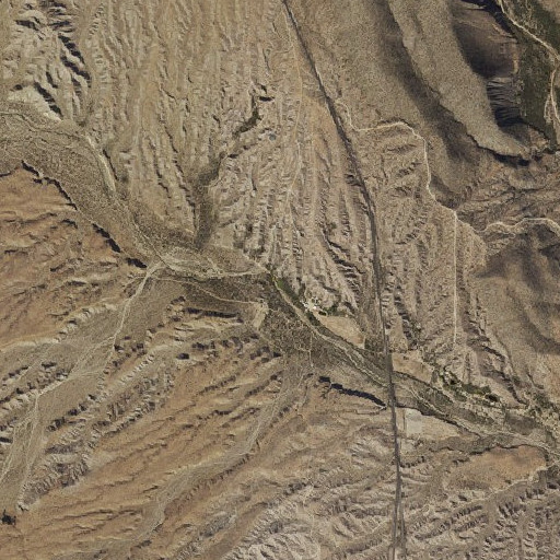 Aerial imagery of Cane Springs, AZ