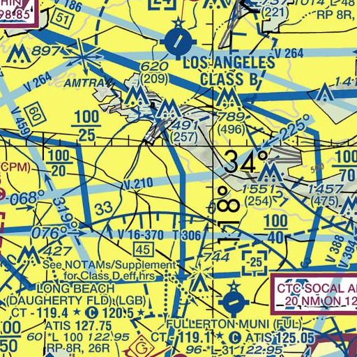 FAA VFR chart of Friends Park, CA
