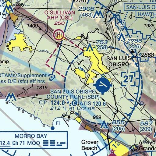 FAA VFR chart of Froom Creek, CA