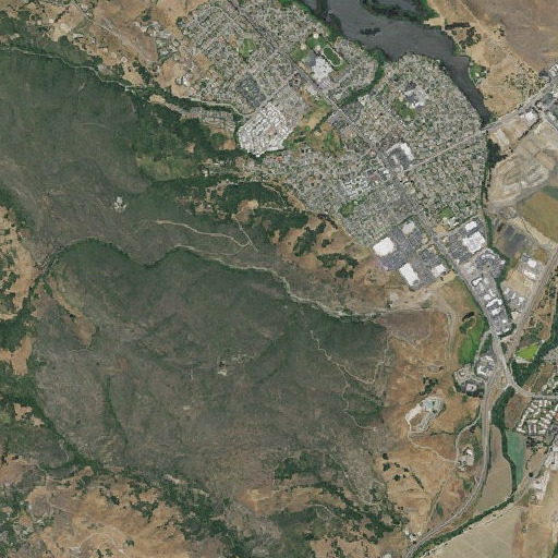 Aerial imagery of Froom Creek, CA