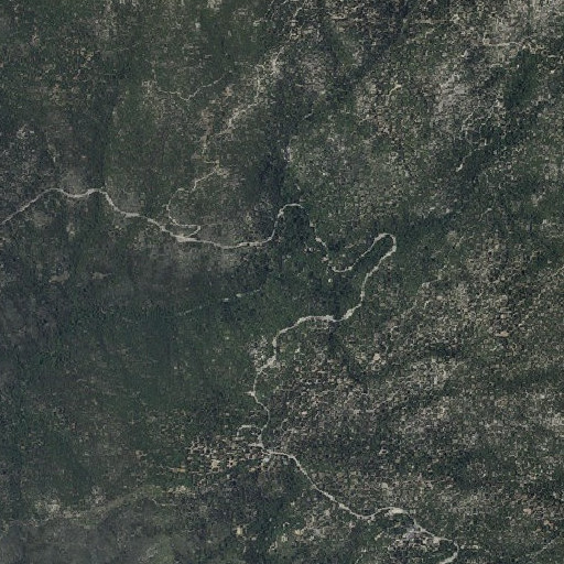 Aerial imagery of Fuller Mill Creek, CA
